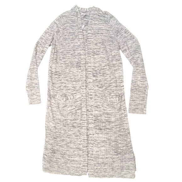 Sonoma Women’s The Everyday Cardigan Sweater Grey Size Large Ribbed NWT Open - Picture 15 of 15